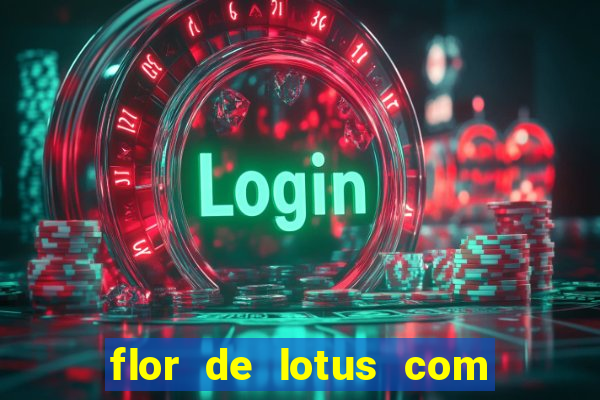 flor de lotus com lua tatuagem